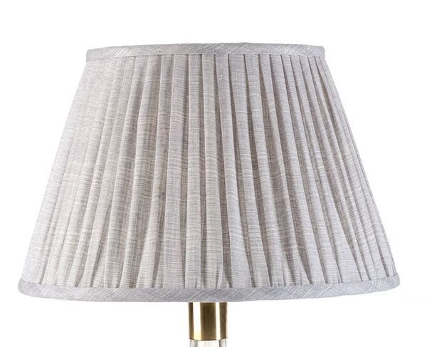 Pewter Moire Lampshade