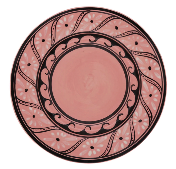 Gigi Pink Dinner Plate