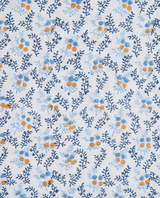 Blue Little Flower Round Tablecloth
