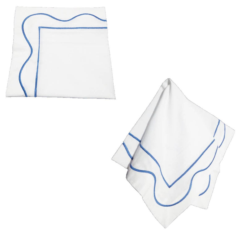 Wave Cotton 100% Napkin: Golden yellow