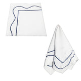 Wave Cotton 100% Napkin: Olive Green