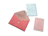 L envelope - leather paper holder: 0209