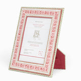 Block Printed Rose Rhea Picture Frame
