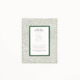 Dot and Grid Table Top Picture Frame - Green