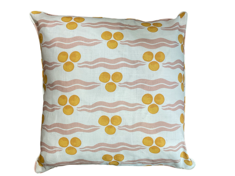 Chintamani Marigold Pillow Cover