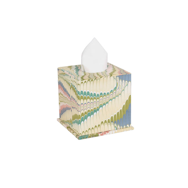 Marbled Large Tissue Box - Moss Mountain