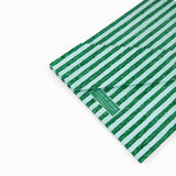 BLOCK-PRINTED CELADON GREEN CLASSIC STRIPE PICTURE FRAME