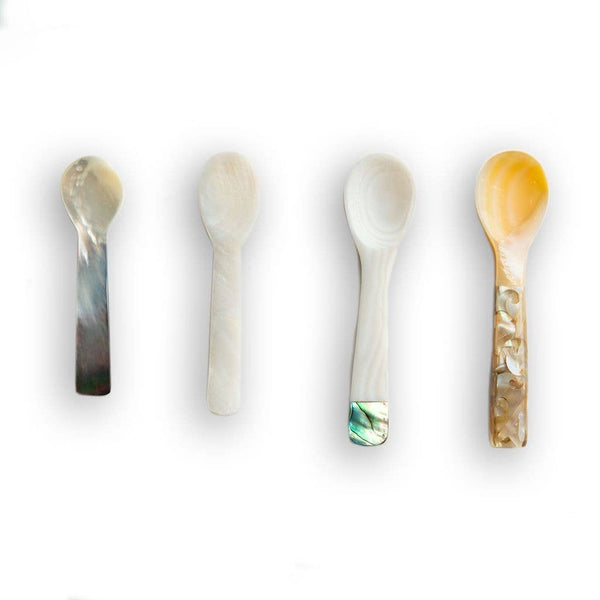 Mother of Pearl Spoon with Mosaic Handle