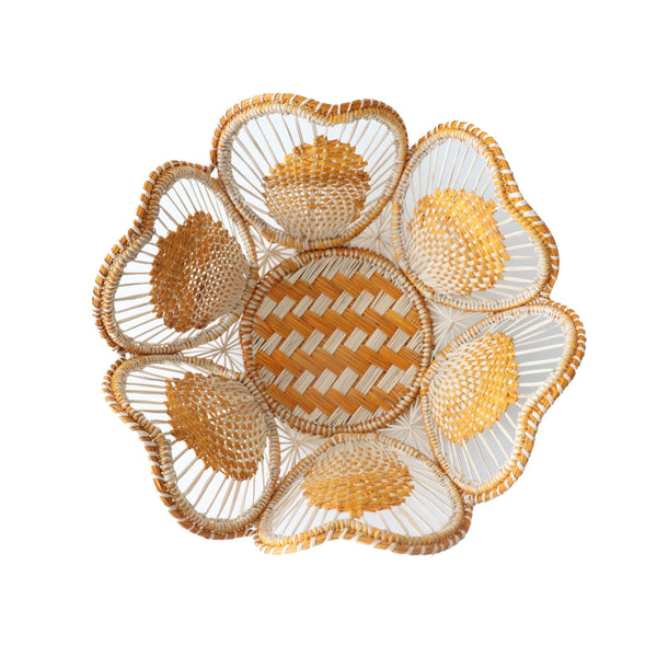 Flora Basket: Mustard