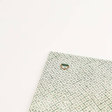 Block Printed Wall Picture Frame - Blooming Trellis Green
