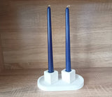 Beeswax Taper Candle -  U / Ivory