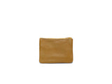 Upcycled leather wallet : Marine