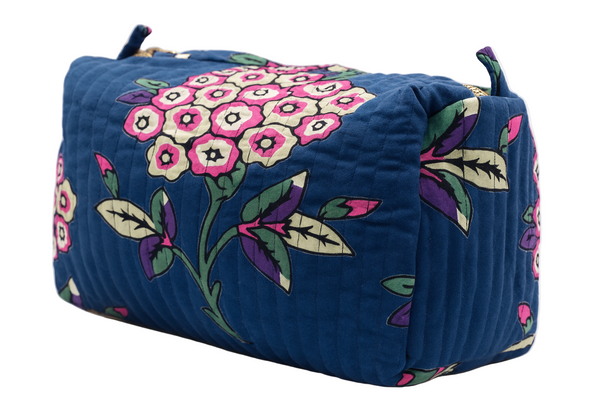 Inez Quilted Cosmetic Bag