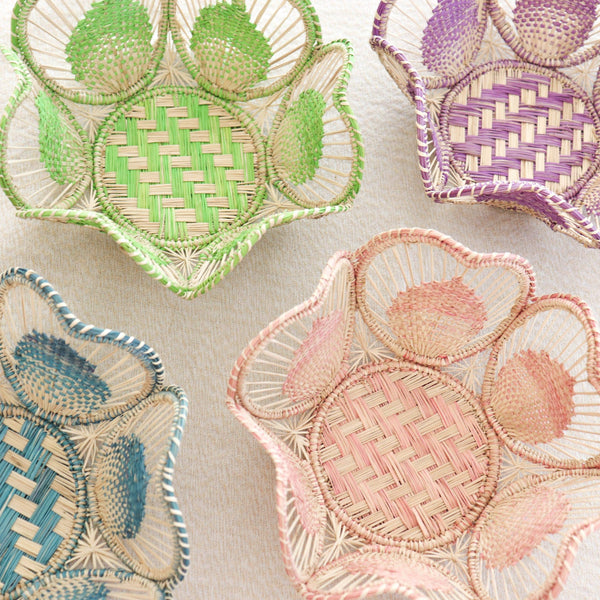 Flora Basket: Mustard