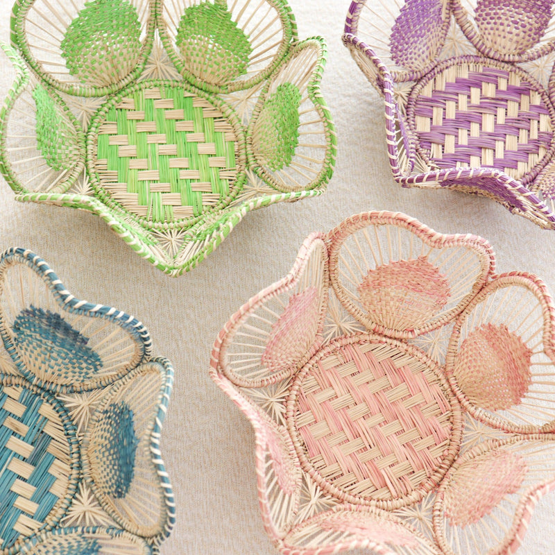 Flora Basket: Mustard