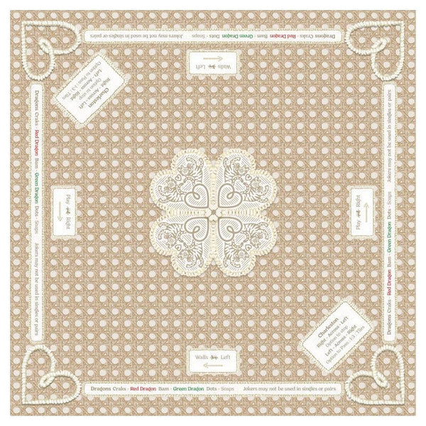 Mahjong Gaming Mat - Canage Blonde Rules Edition