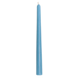 Light Blue Beeswax Taper Candle