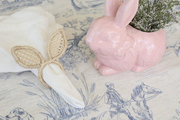 Bunny Ears Napkin Ring - Natural