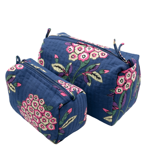 Inez Quilted Cosmetic Bag