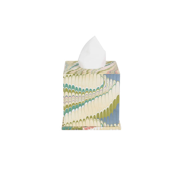 Marbled Large Tissue Box - Moss Mountain