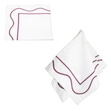 Wave Cotton 100% Napkin: Olive Green