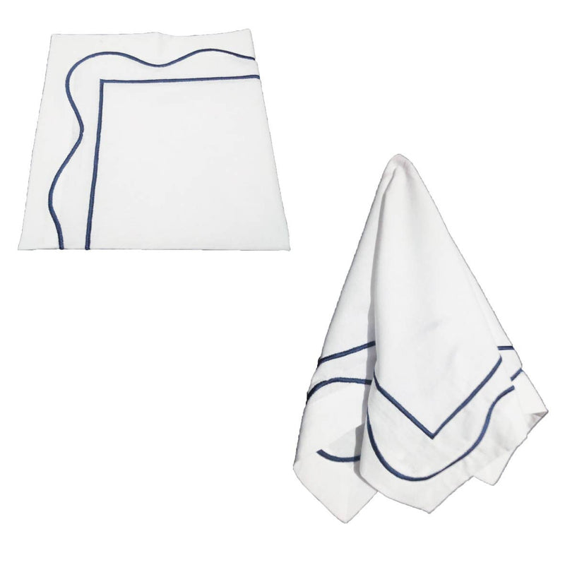 Wave Cotton 100% Napkin: Golden yellow