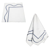 Wave Cotton 100% Napkin: Olive Green