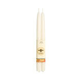 100% Pure Beeswax Taper Candles – Ivory