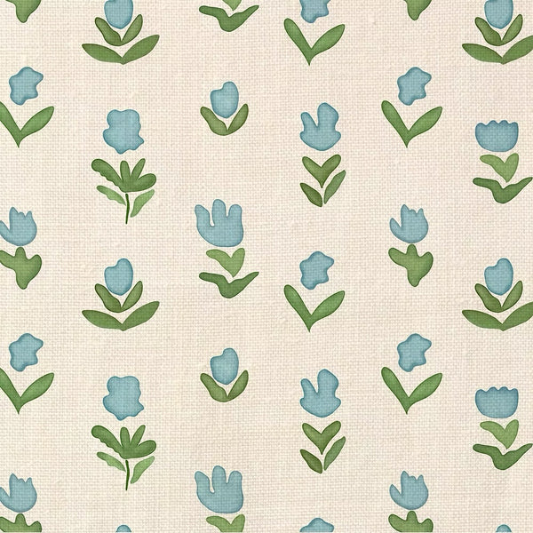 Little Wild Tulips  | Light Blue