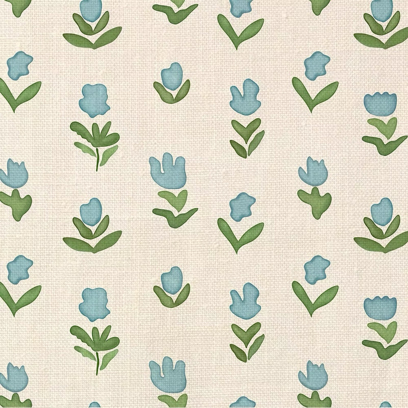 Little Wild Tulips  | Light Blue