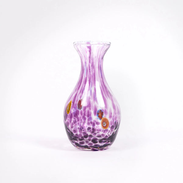Calla Murano Bud Vase - Amethyst