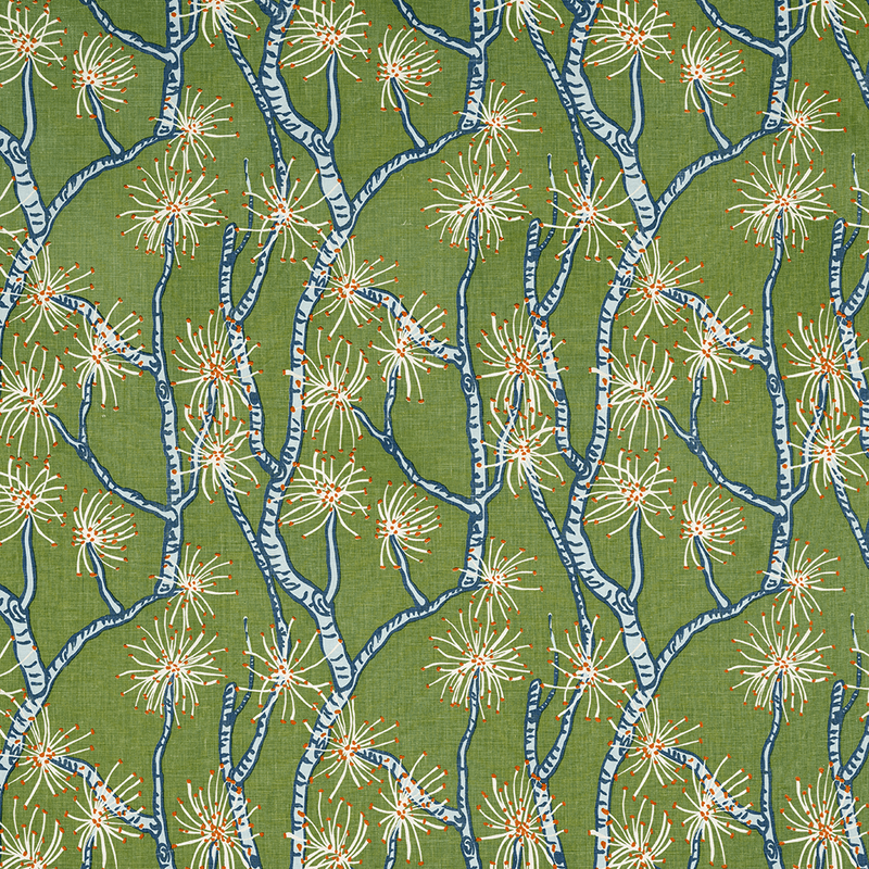 Calliandra | Green/Blue