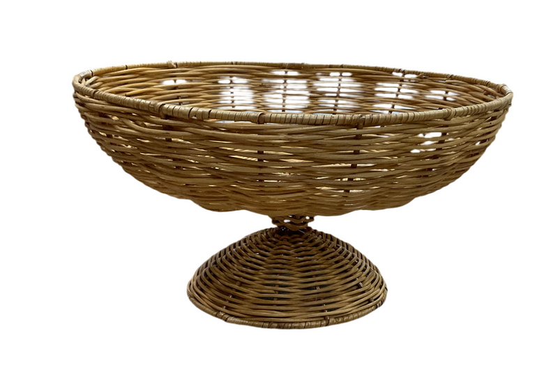 Bouwerie Large Wicker Bowl Basket