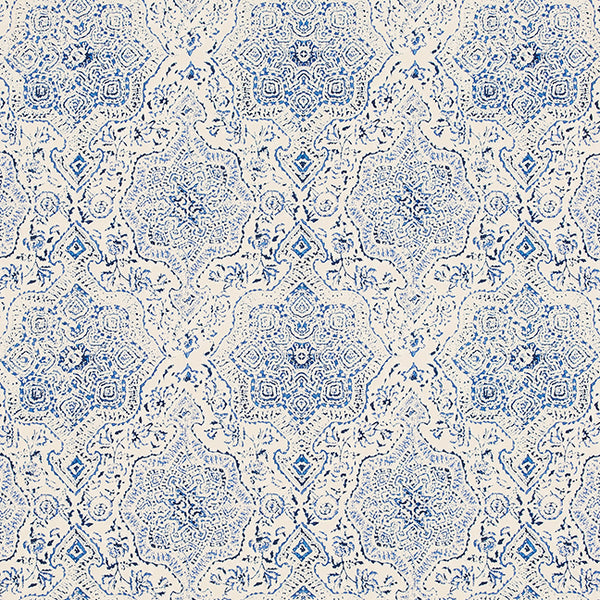 Deeg | Blue/Blue on White