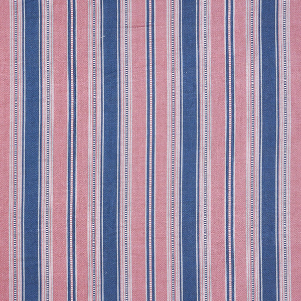 Dhurrie Stripe | Blue/Pink