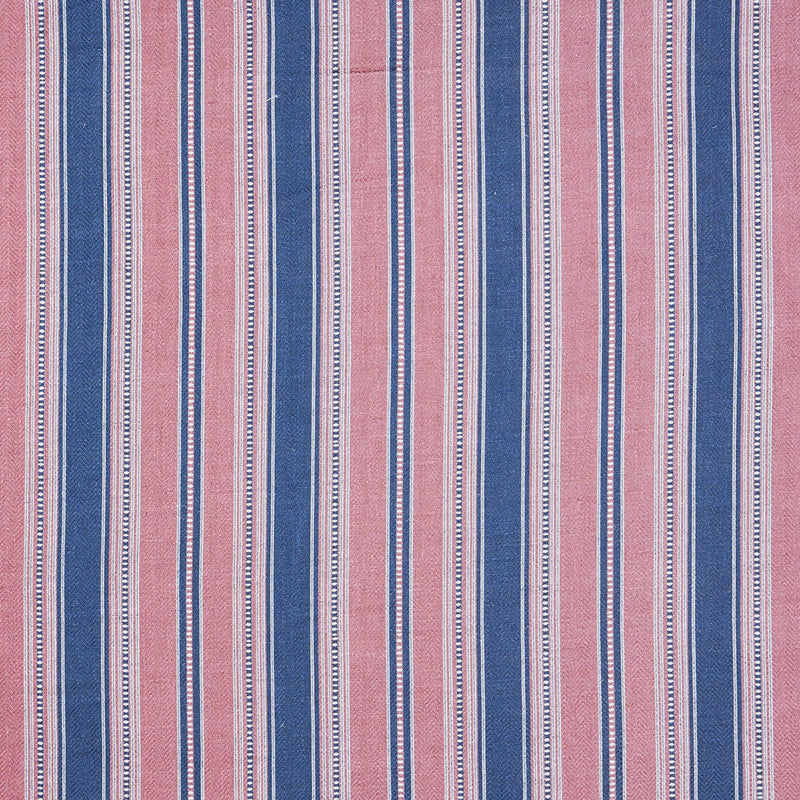 Dhurrie Stripe | Blue/Pink