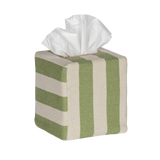 Square Tangier Stripe Tissue Box Cover