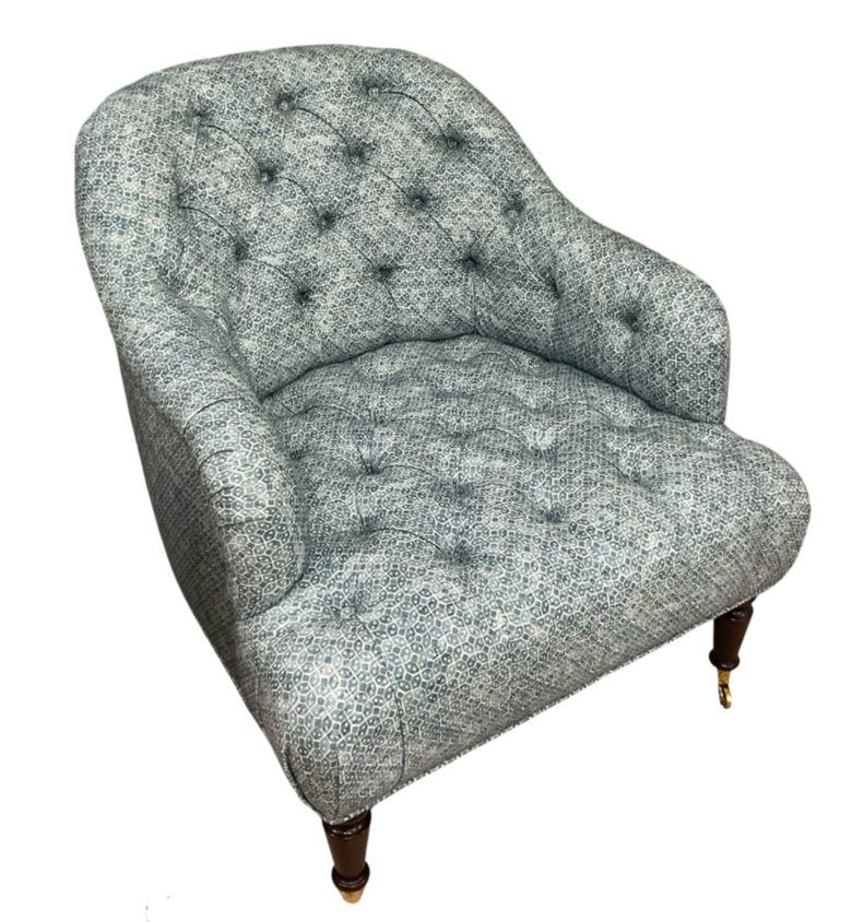Mamounia Tufted Chair w Caster