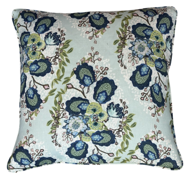 Heather Soft Jade Pillow Cover