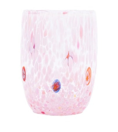 Round Murano Glasses-Pink