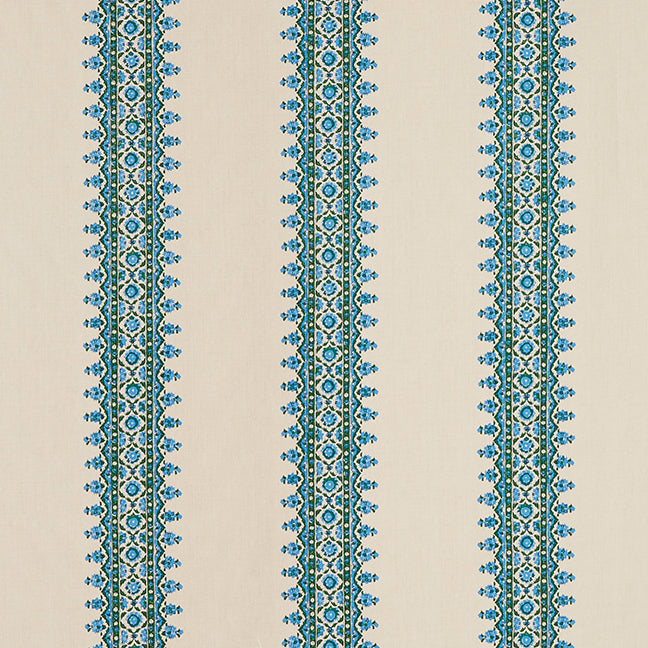 Isfahan Stripe | Blue/Green