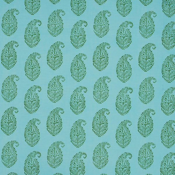 Kashmir Paisley | Blue/Green