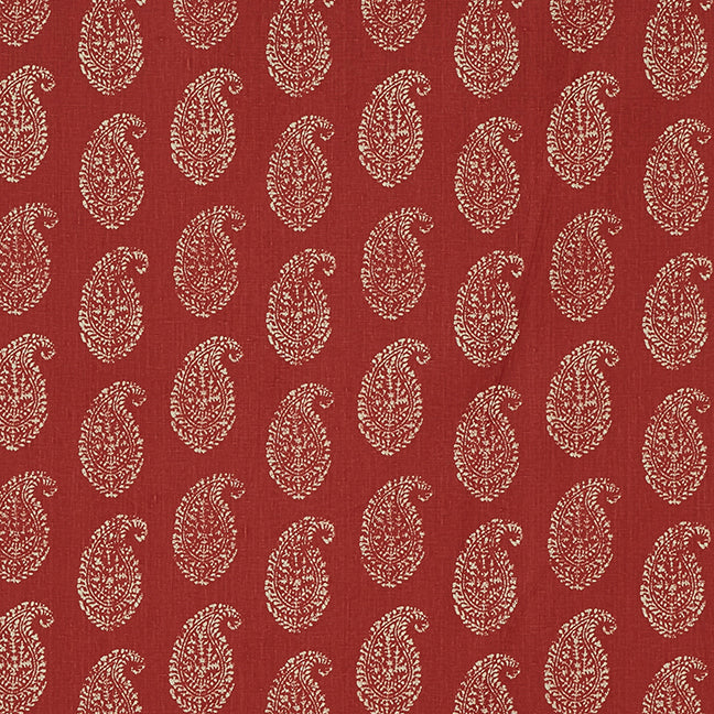 Kashmir Paisley | Tea/Red
