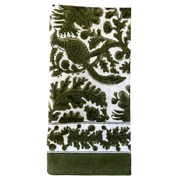 Pheasant Evergreen Napkin