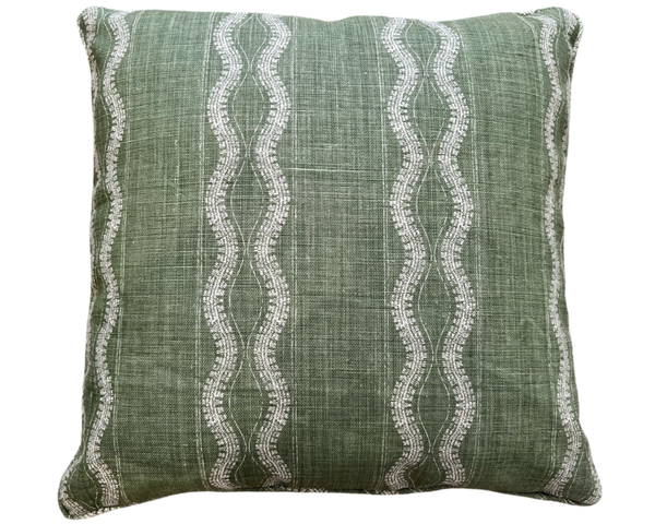 Zanzibar Green Pillow Cover