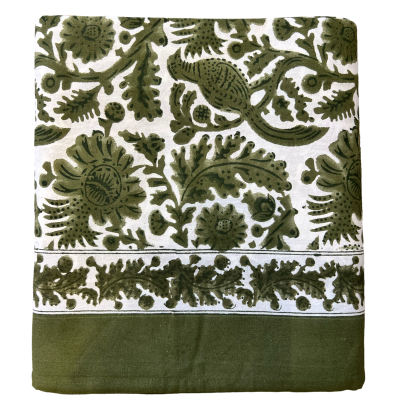 Pheasant Evergreen Tablecloth