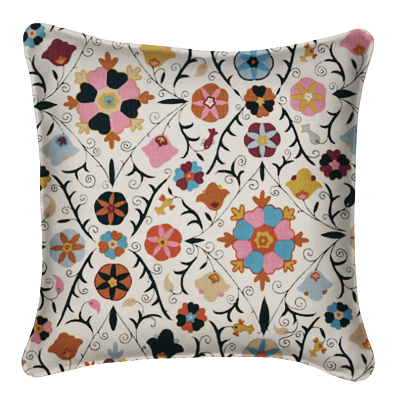 Safi Suzani Passion Pillow Cover