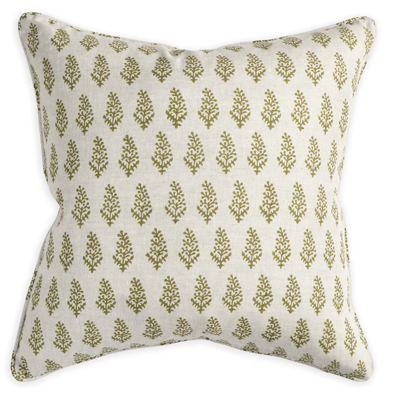 Lucknow Moss Pillow Cover