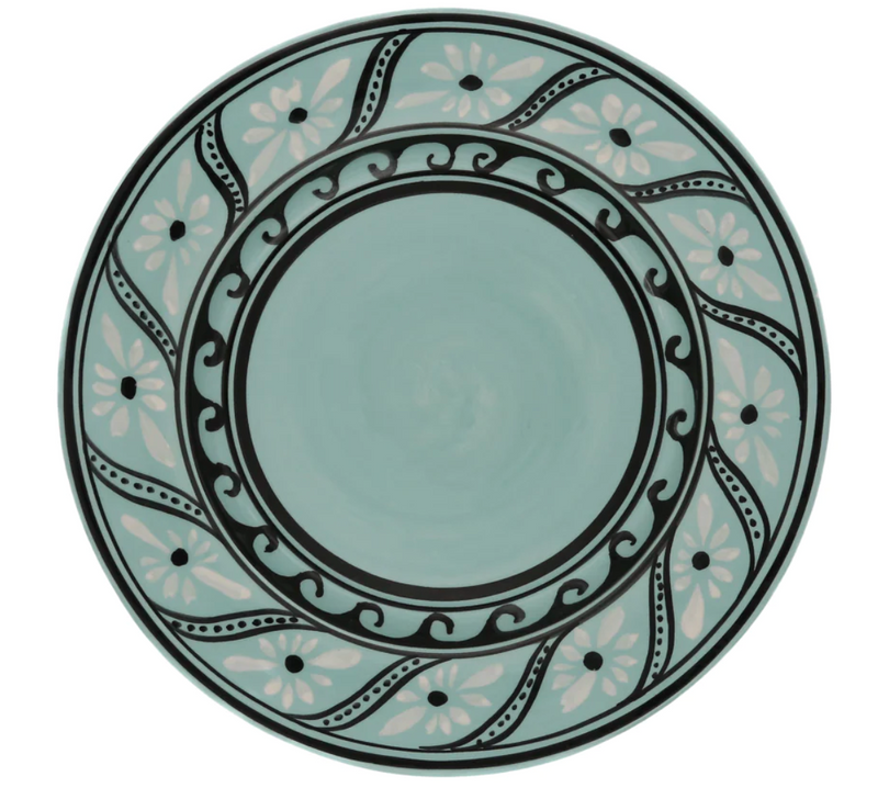 Gigi Aqua Dinner Plate