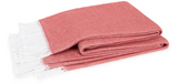 Pezzo Deep Coral Throw